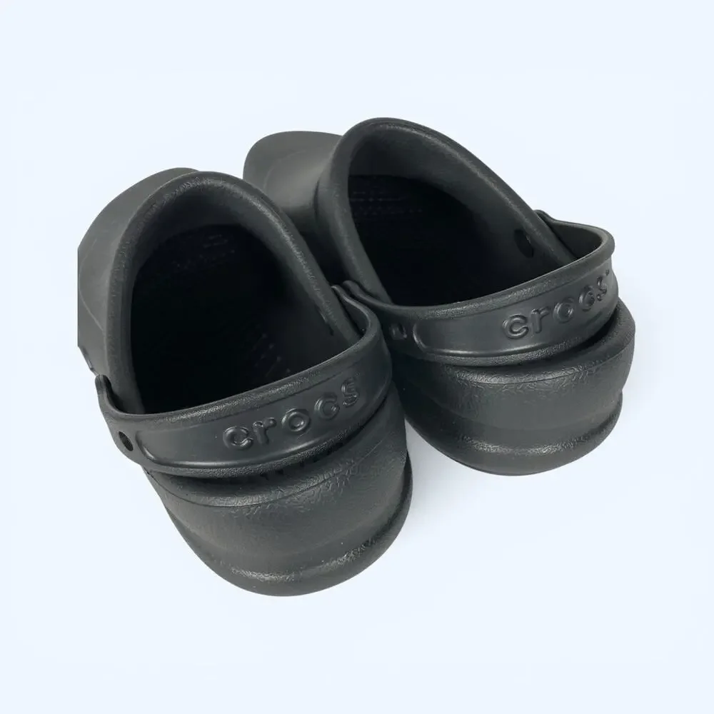 Crocs at Work Bistro Clog Slip Resistant M10, W12 Black 10075-001